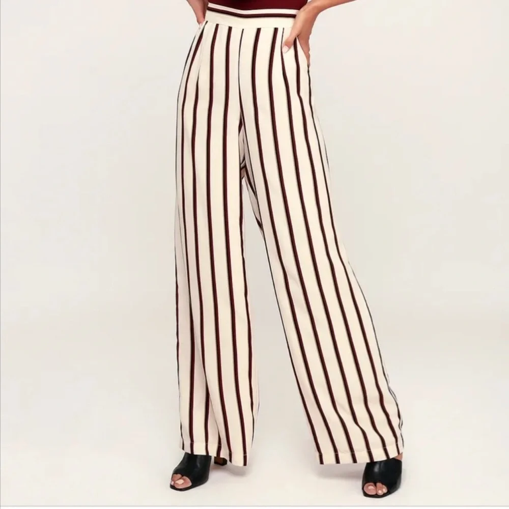 Size extra large lulu’s wide leg dress pants - Picture 2 of 6